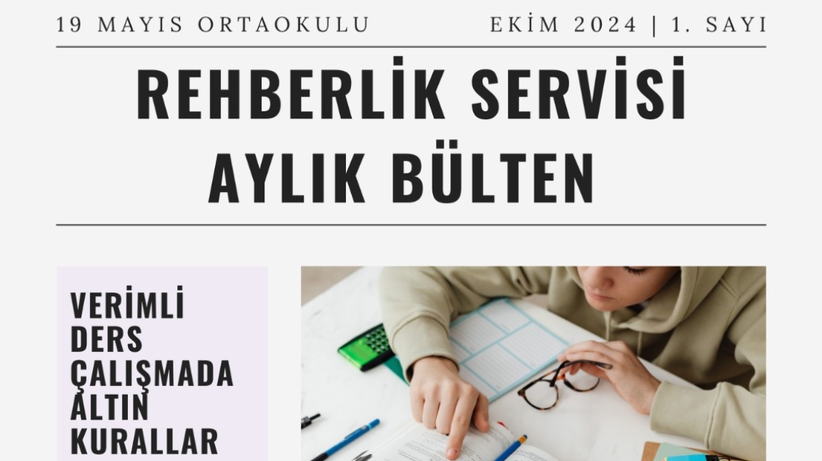 REHBERLİK SERVİSİ AYLIK BÜLTEN - EKİM 2024